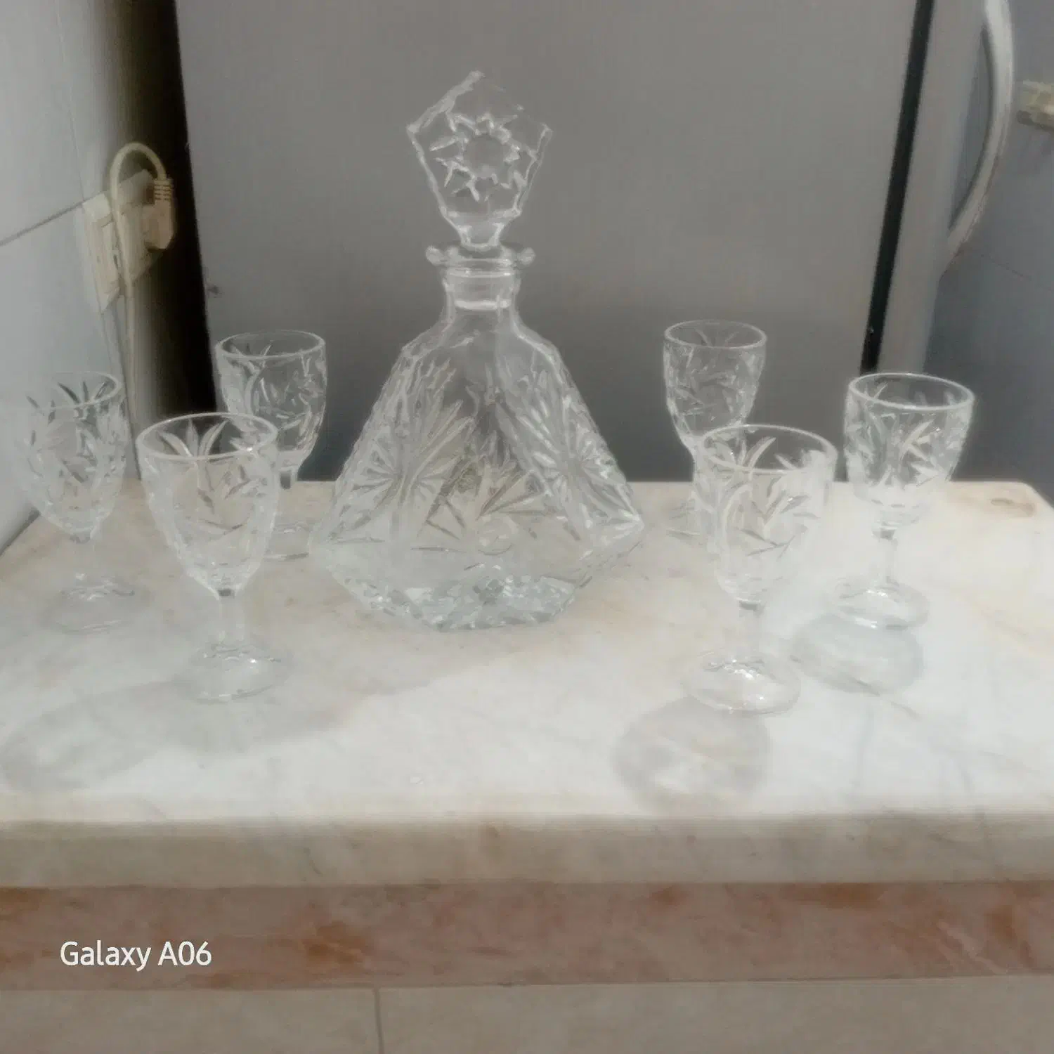 گیلاس خوری باجام و6عددلیوان یاشربت خوری|ظروف سرو و پذیرایی|قم, شهرک سازمان آب|دیوار