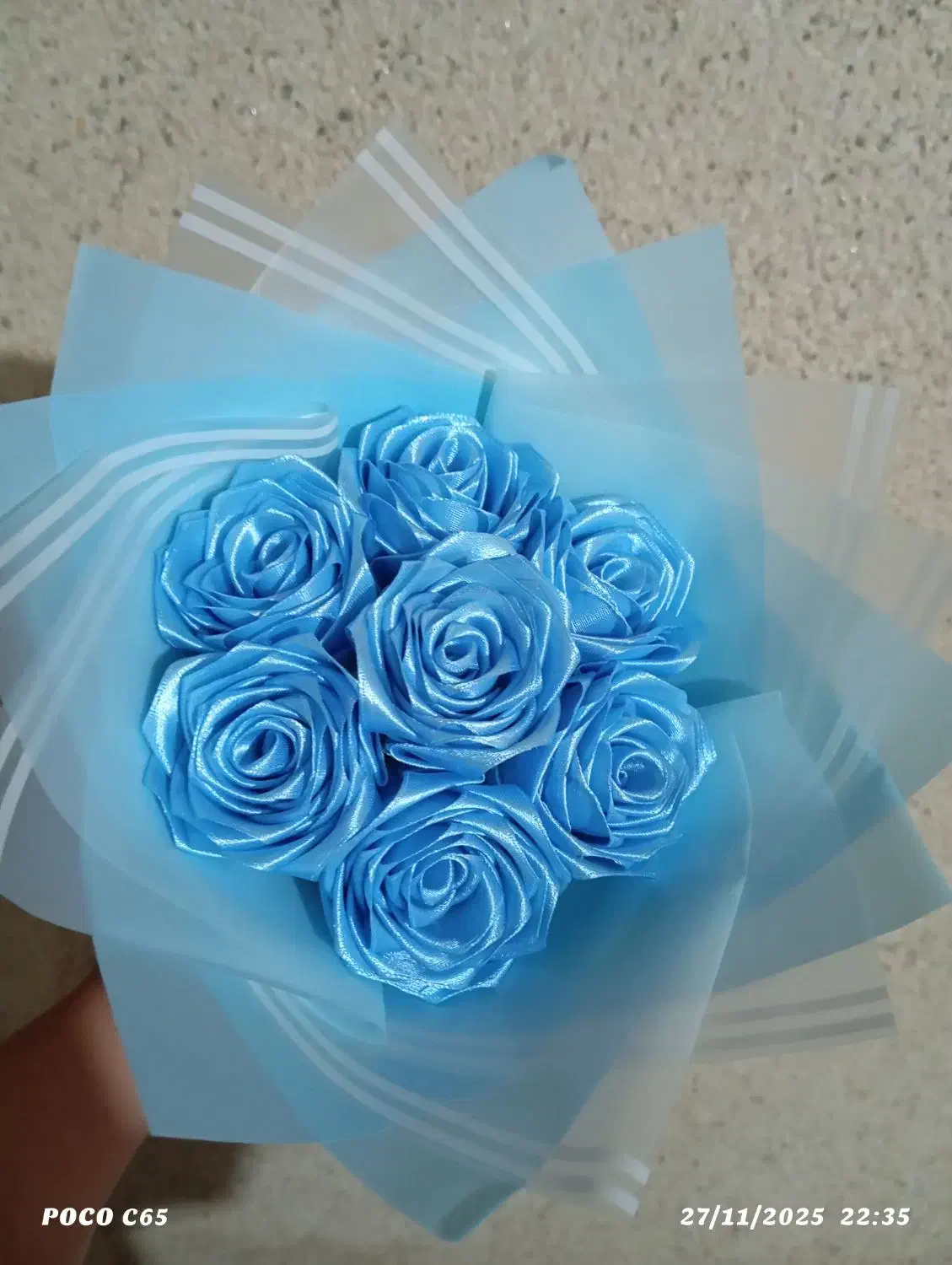 فروش انواع گل های ربانی عمده و تک|گل مصنوعی|پیشوا, |دیوار