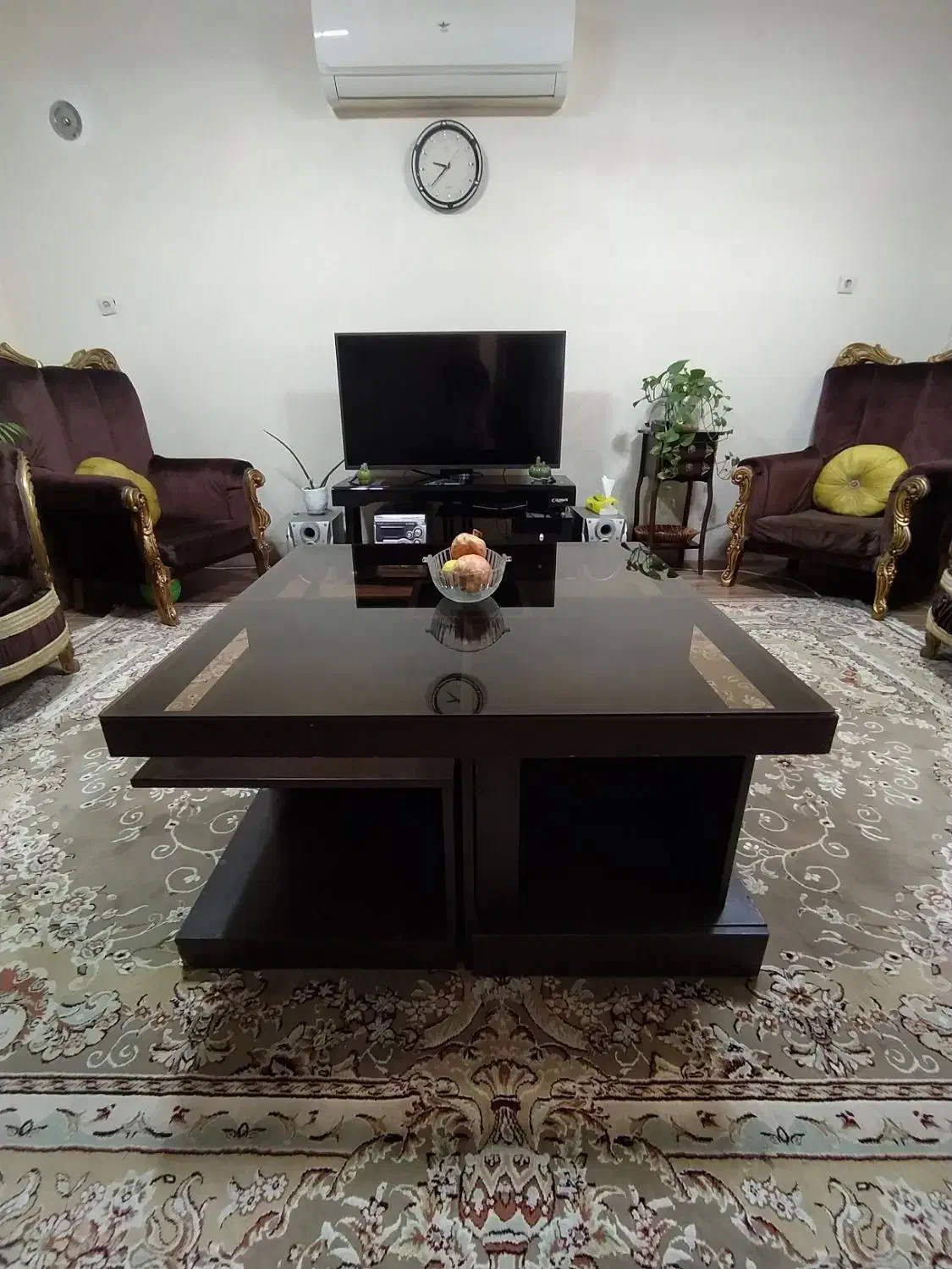 میز وسط/جلو مبلی|مبلمان خانگی و میز عسلی|قائم‌شهر, |دیوار