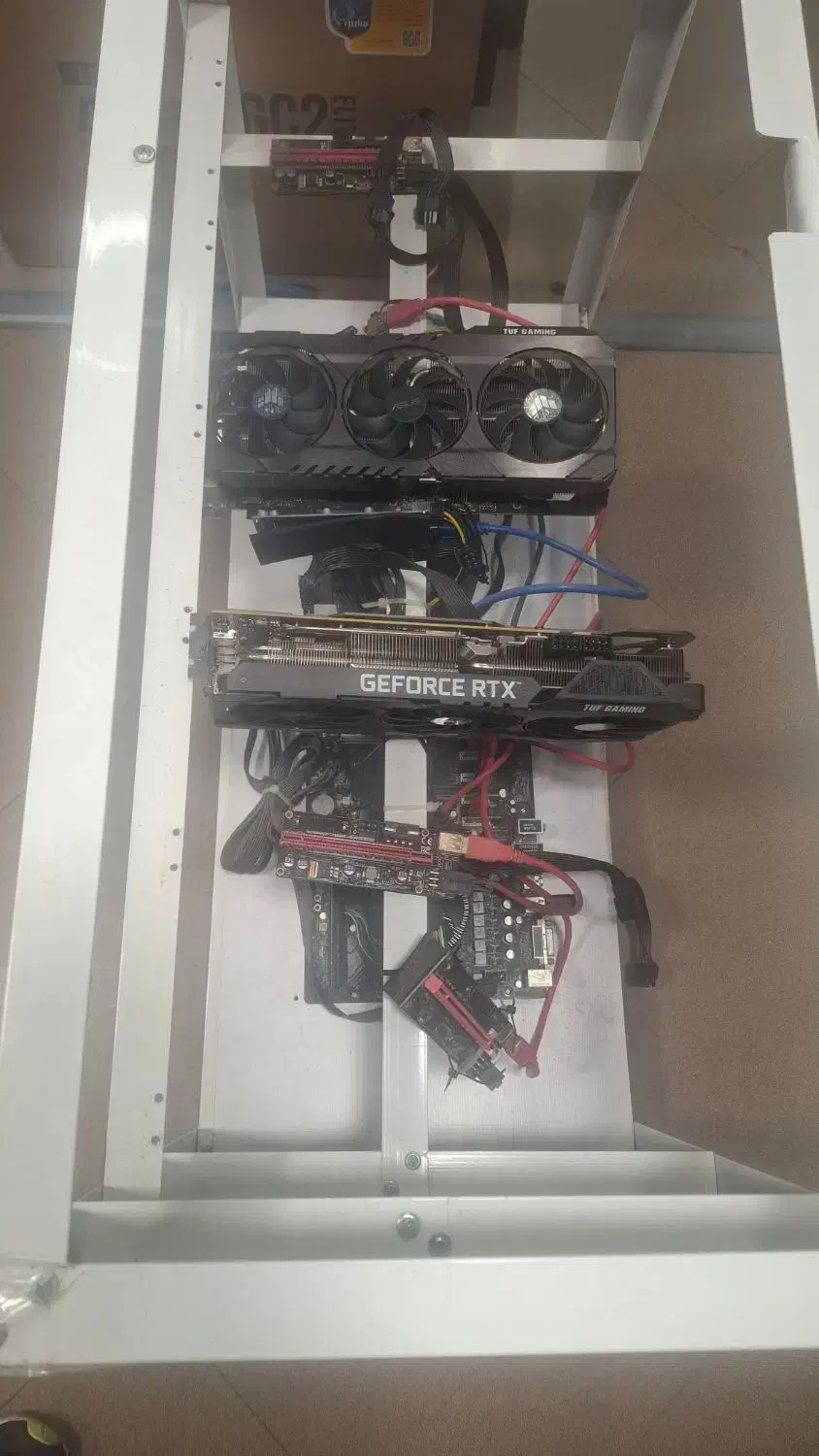 انواع ریگ وکارت گرافیک کارکرده شما تک تعداد|قطعات و لوازم جانبی رایانه|یزد, |دیوار