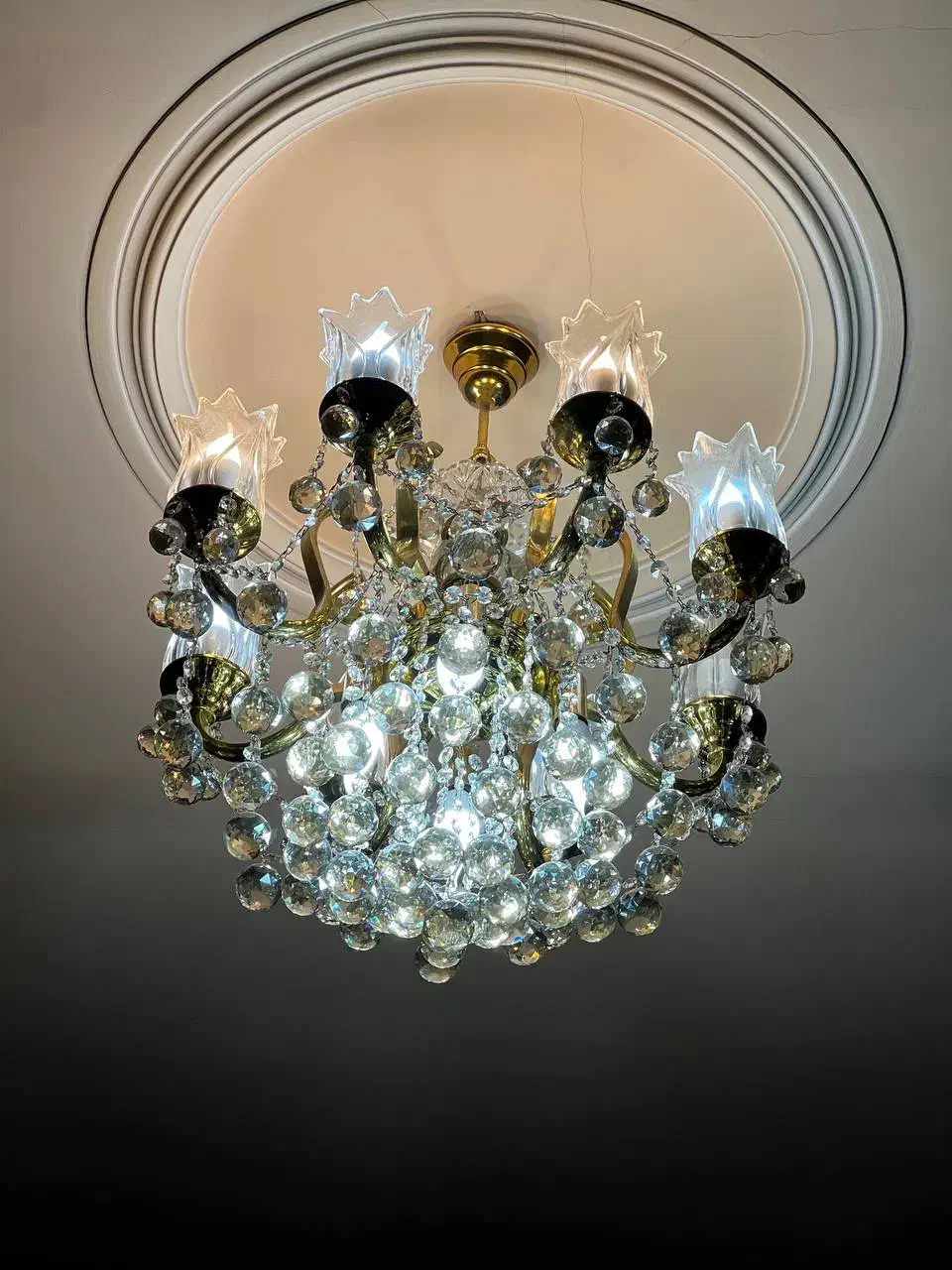 لوستر کریستال|لوستر و چراغ آویز|قزوین, |دیوار