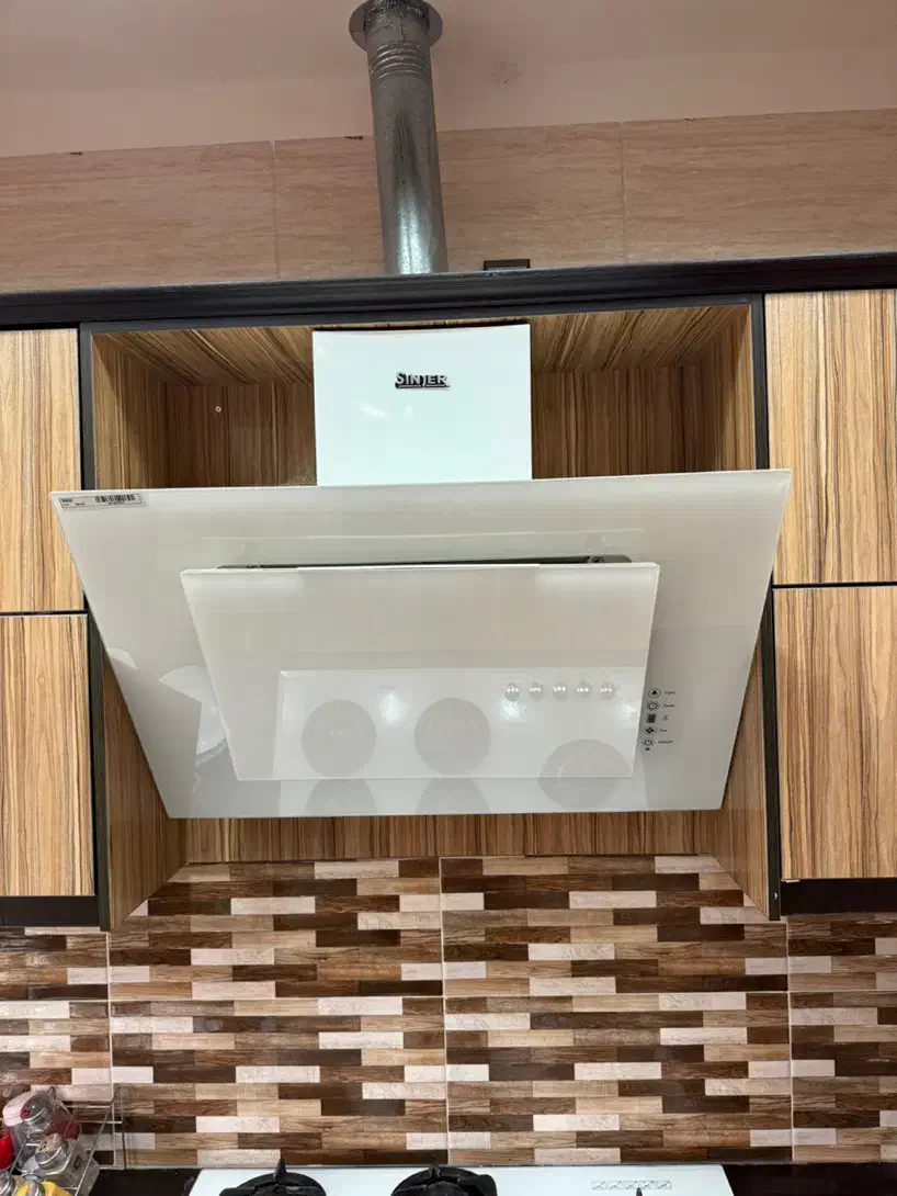 هود شیشه ای سفید|هود|رشت, گلسار|دیوار