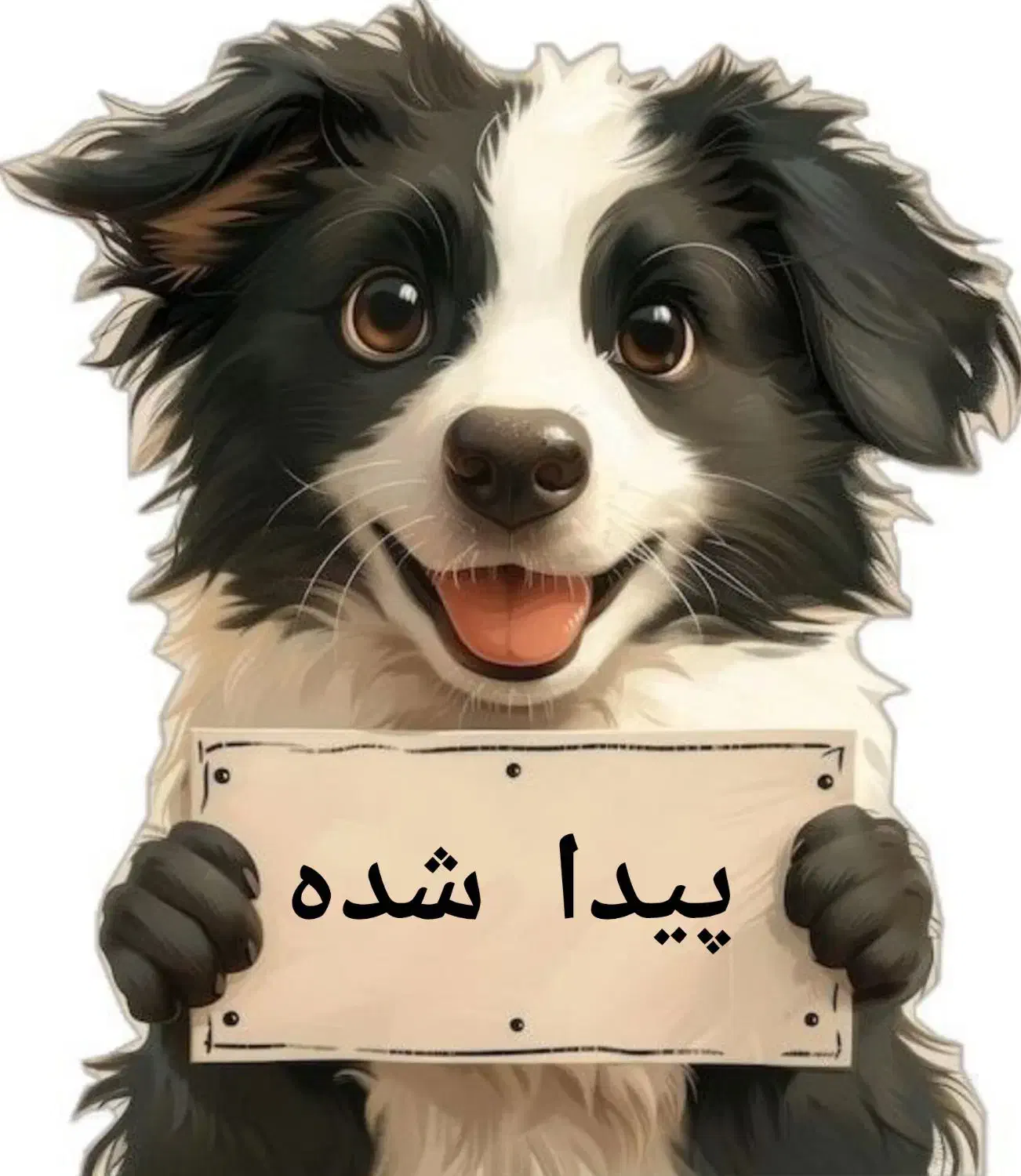 سگ پیدا شده|حیوانات|رشت, توشیبا|دیوار