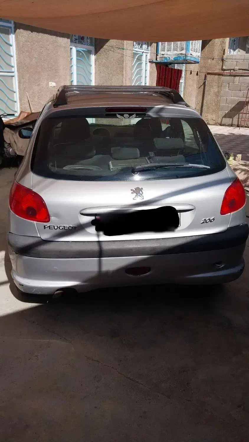 پژو۲۰۶مدل۸۵نقره ای فابریک بدون رنگ|خودرو سواری و وانت|مرودشت, مجد آباد|دیوار