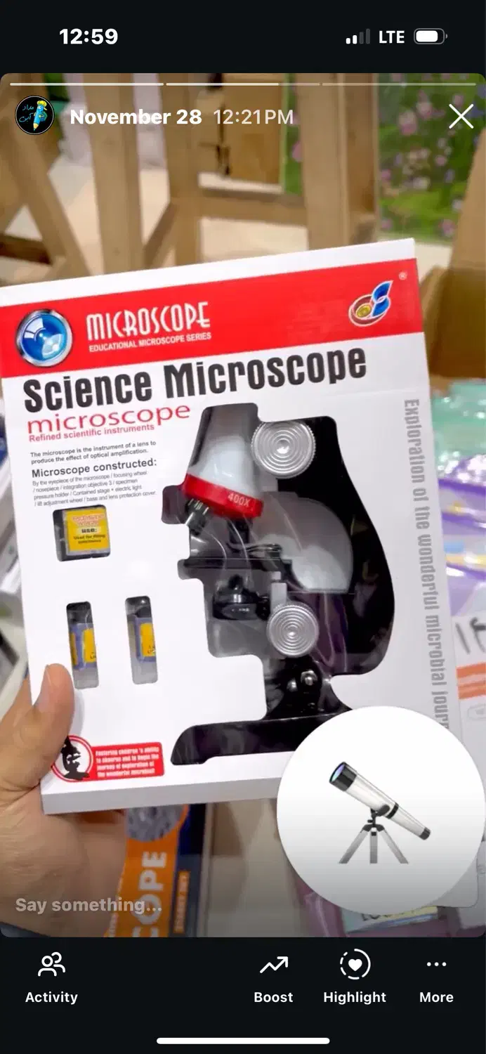 میکروسکوپ و تلسکوپ با قدرت زوم ۶۰ برابری|لوازم التحریر|مشهد, مصلی (کارمندان اول)|دیوار