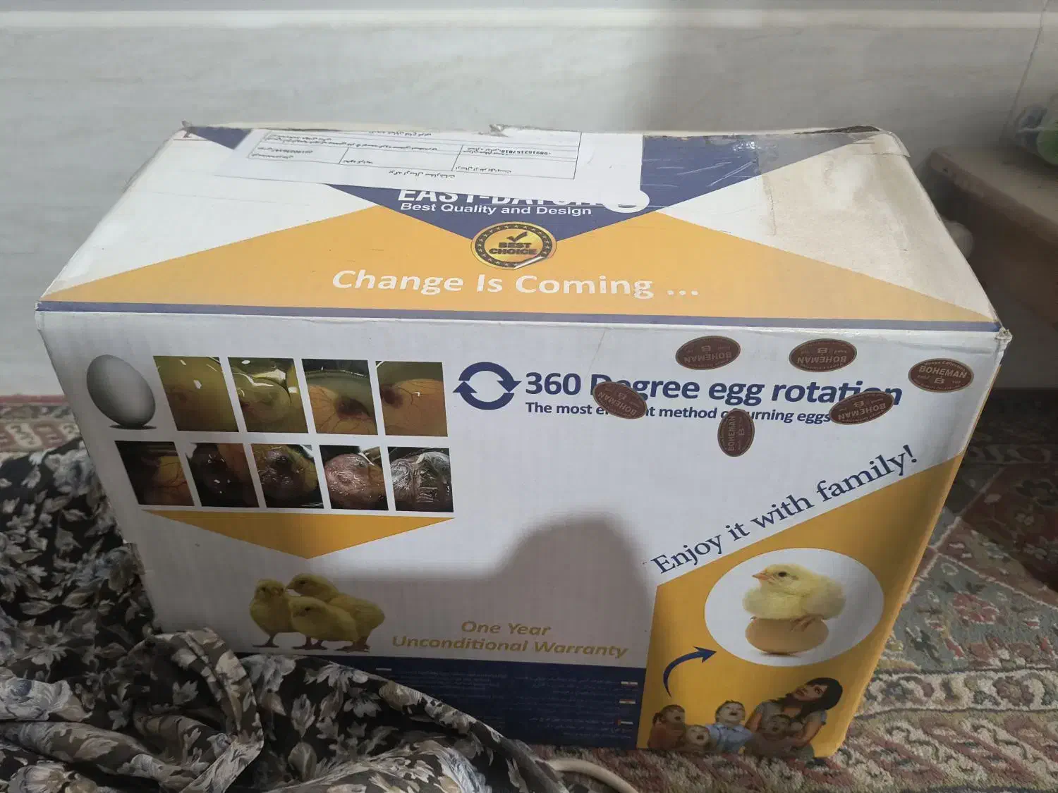 دستگاه جوجه کشی ایزی باتور۵|لوازم جانبی حیوانات|یزد, |دیوار