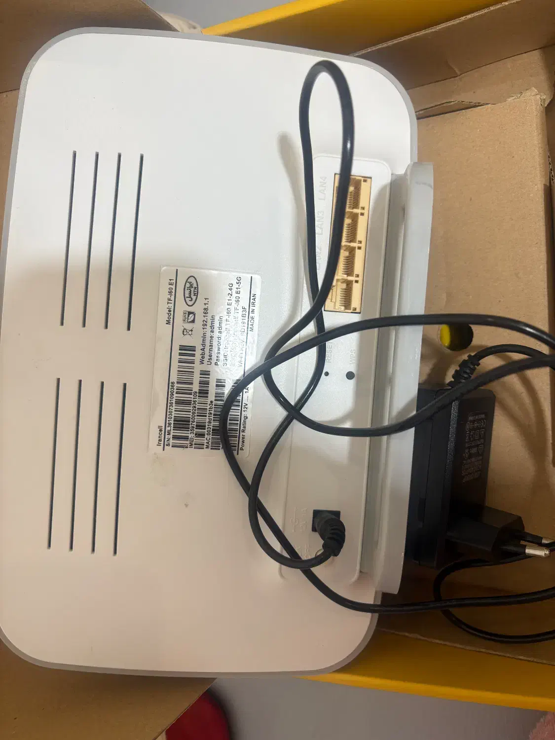 مودم ایرانسل پرسرعت درحد نو|مودم و تجهیزات شبکه|اندیشه, شهرک المهدی|دیوار