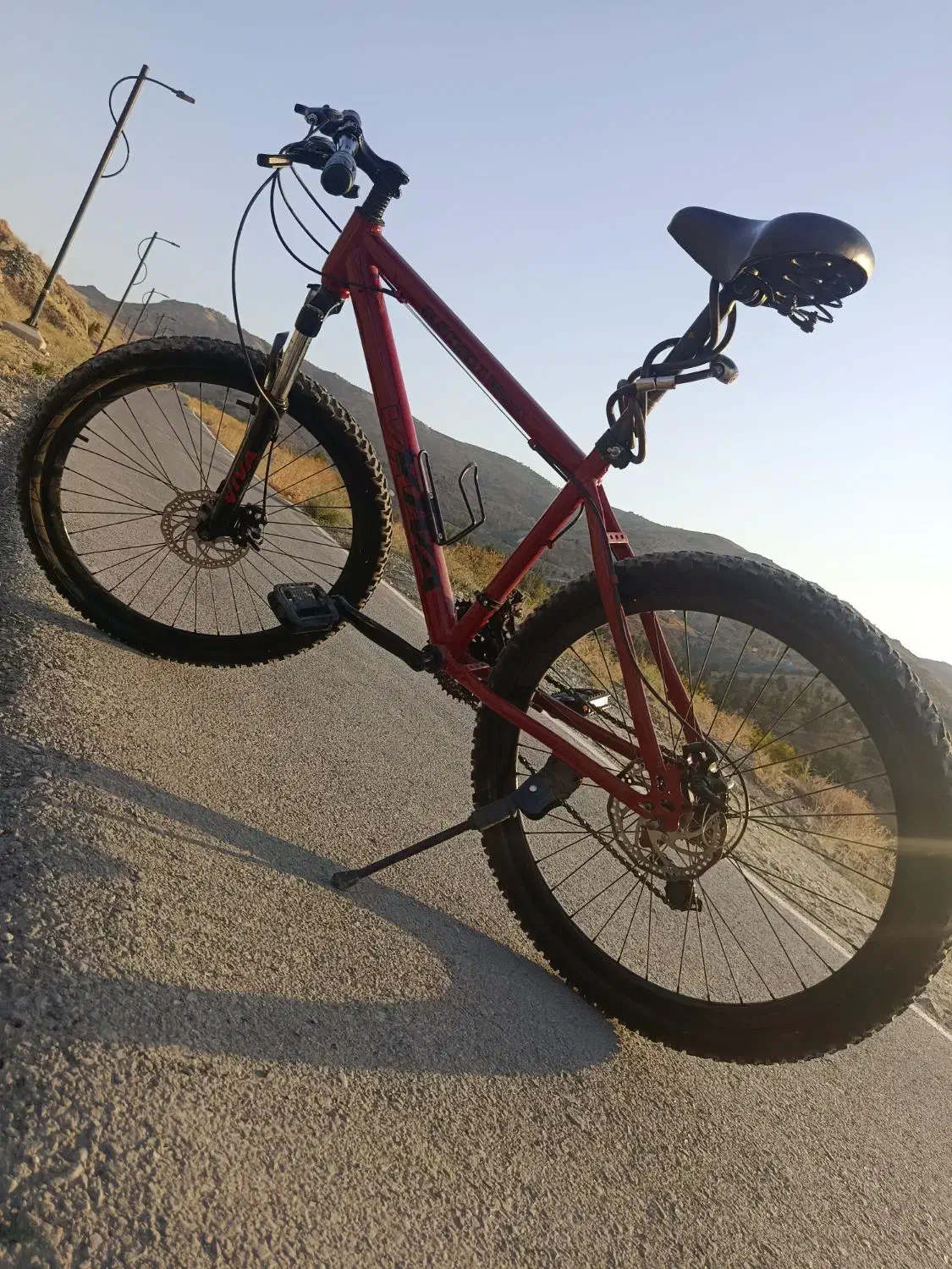 دوچرخه 26ویوا ترمز دیسکی در حد نو|دوچرخه، اسکیت، اسکوتر|مشهد, فرهنگ|دیوار