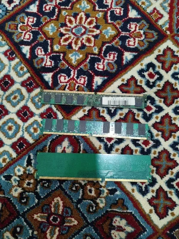 رم کامپیوتر ۲گیگ ۳ عدد|قطعات و لوازم جانبی رایانه|گرگان, |دیوار