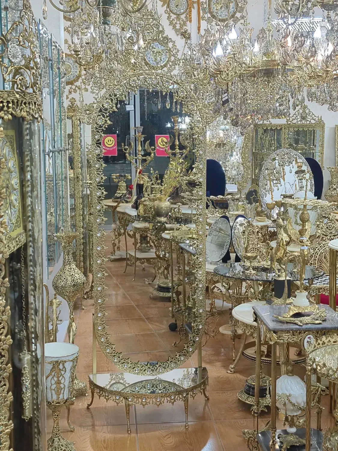 آیینه قدی برنزی  جشنواره تخفیفات اینه کنسول|آینه|کرمانشاه, |دیوار