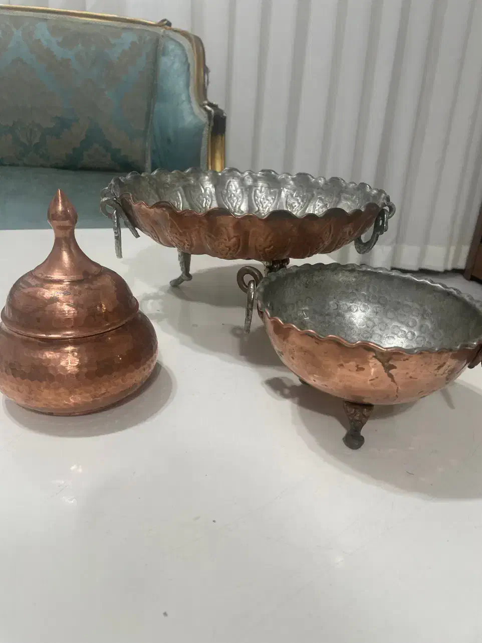 ظروف مسی|ظروف سرو و پذیرایی|بندر انزلی, آخرخط|دیوار