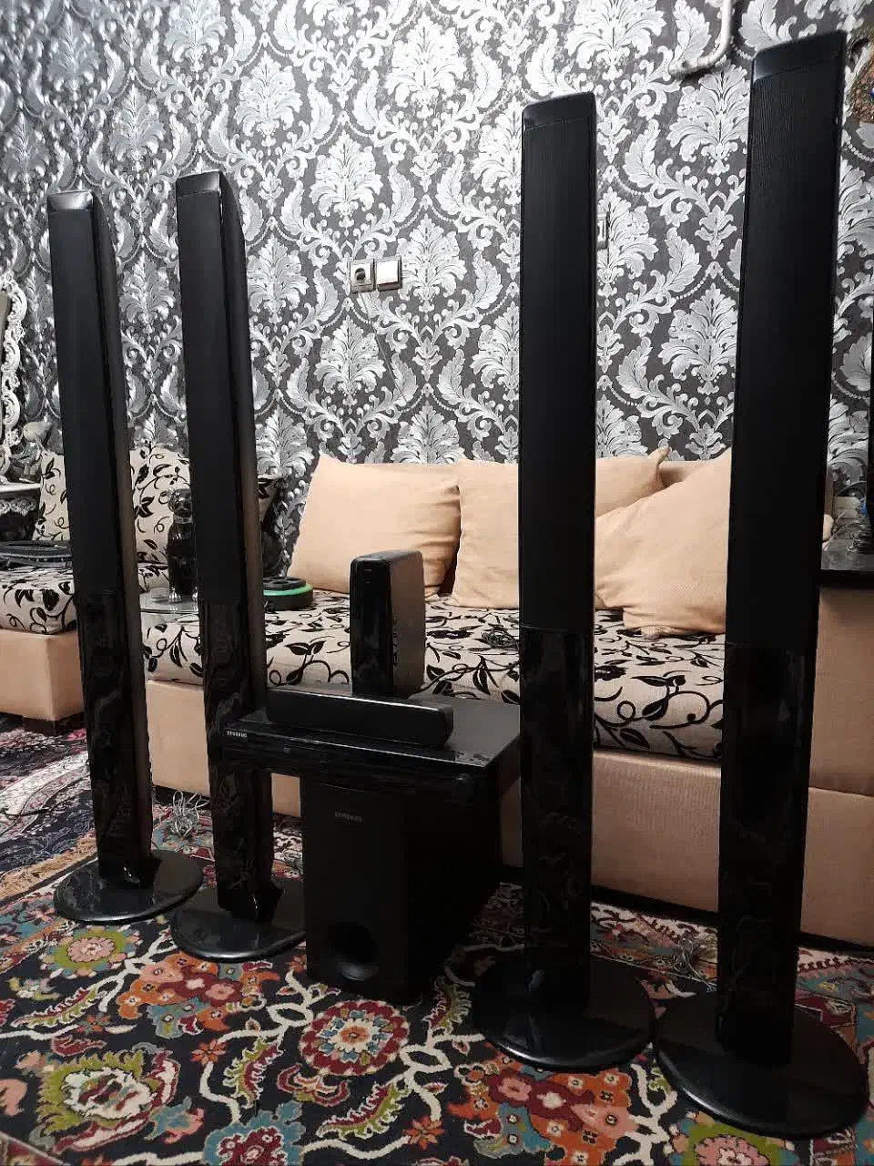 سینما خانگی سامسونگ بلوتوث فابریک وبیسیم وایرلس|سیستم صوتی خانگی|تهران, جیحون|دیوار