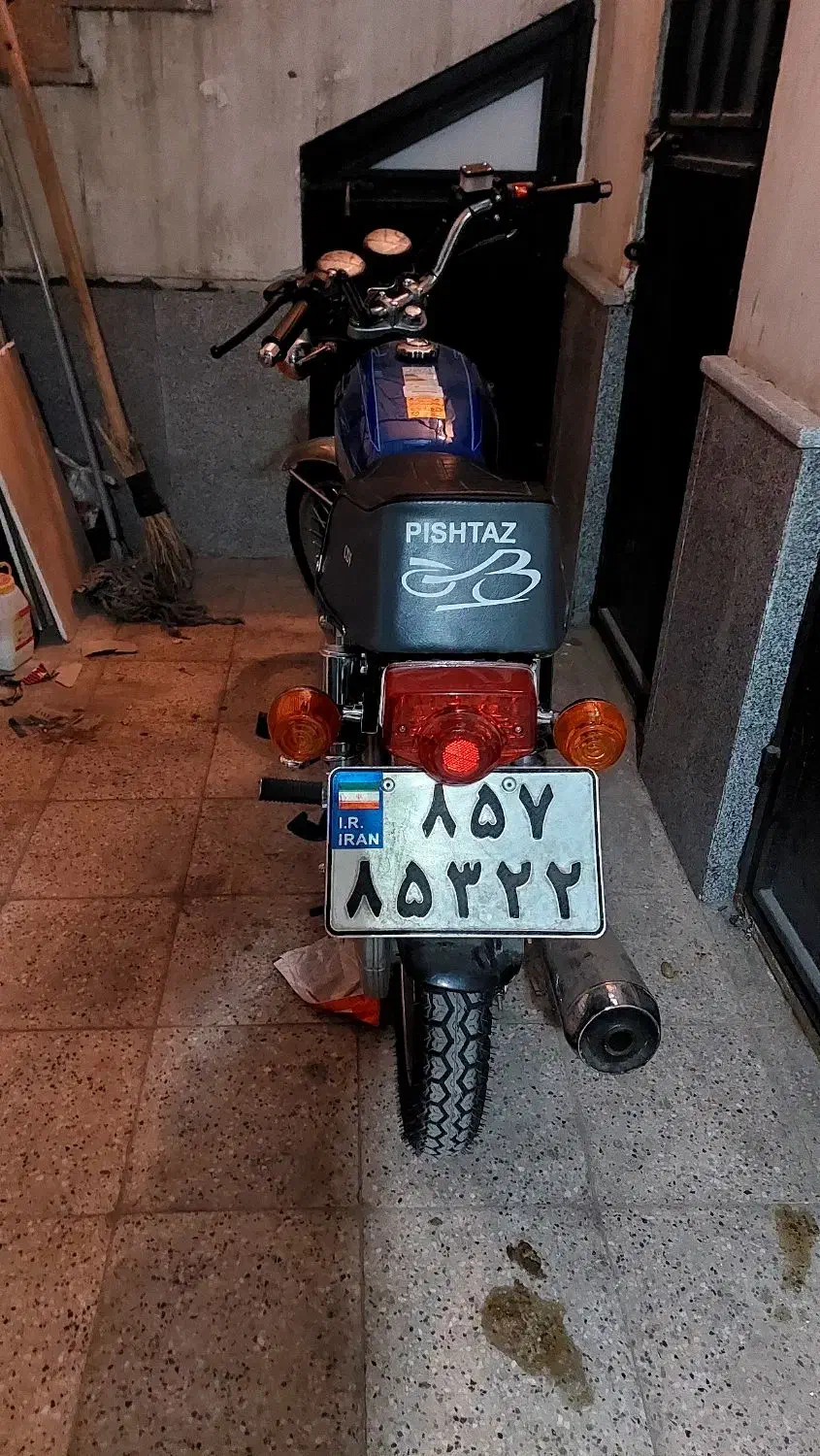 پیشتاز ۲۰۰ چراغ گرد سفارشی در حد صفر|موتورسیکلت|مشهد, هفت تیر (نه دره)|دیوار