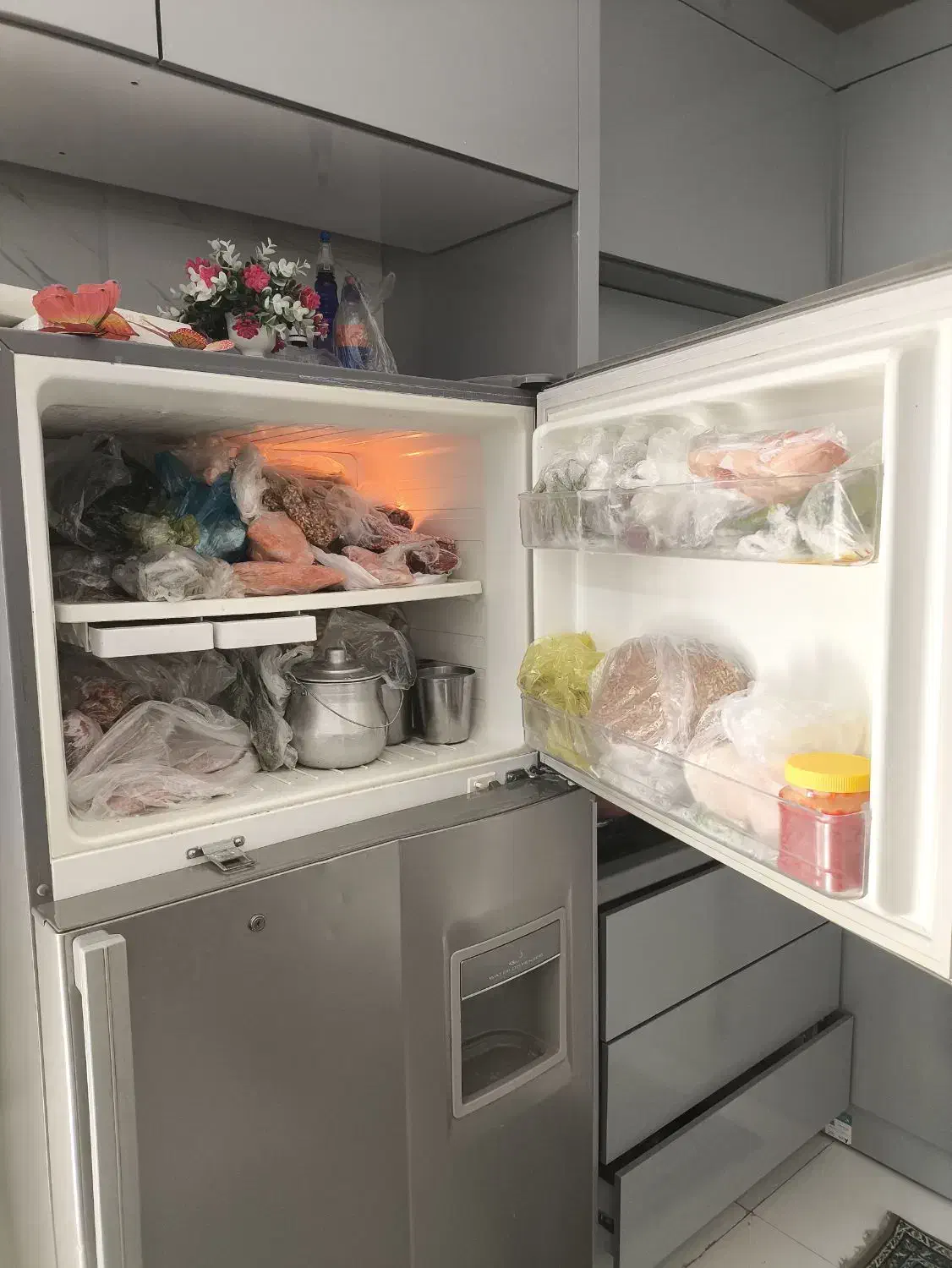 یخچال فریزر دوو کره ای|یخچال و فریزر|ایذه, |دیوار