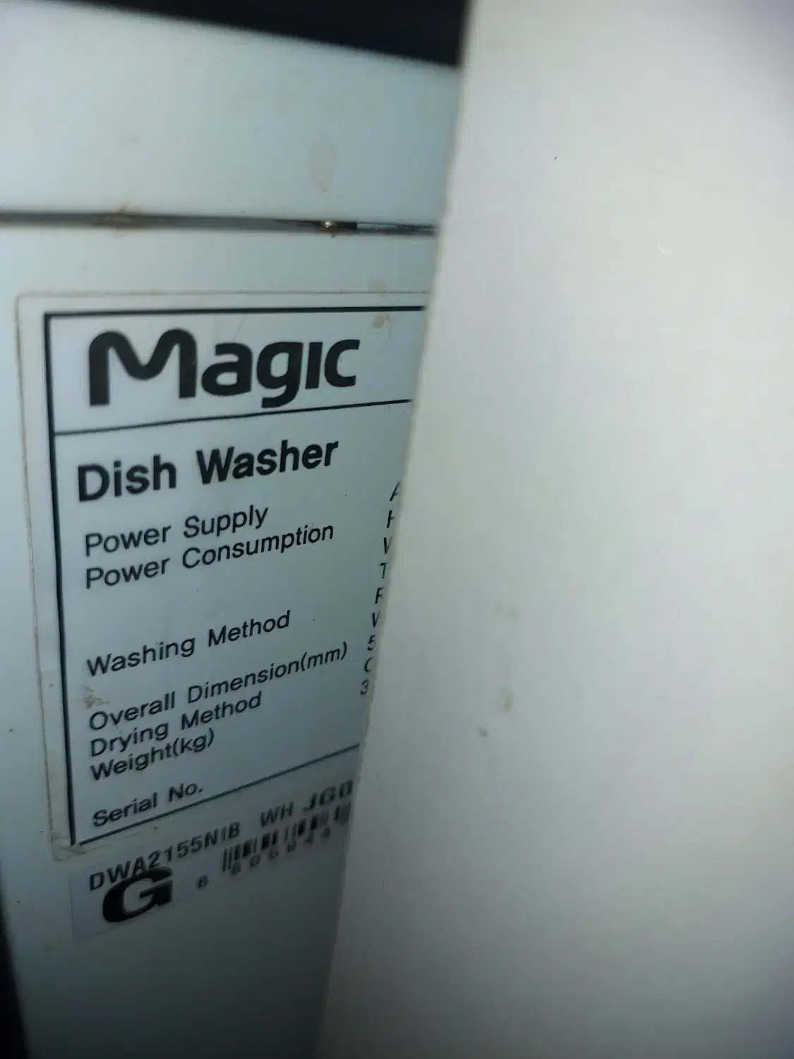 ماشین ظرفشویی مجیک|ماشین ظرفشویی|گیلان غرب, |دیوار