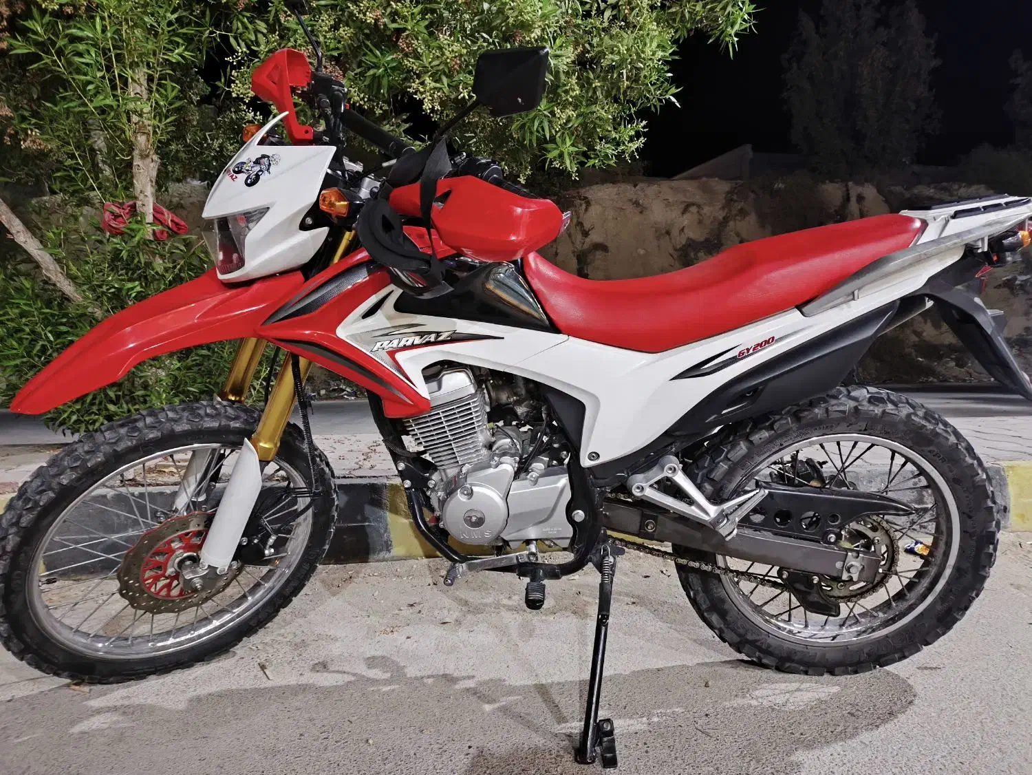 موتور تریل 200پرواز|موتورسیکلت|دلوار, |دیوار