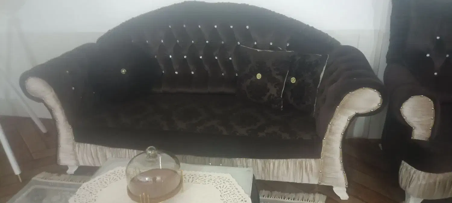 مبل راحتی 9نفره در حد نو|مبلمان خانگی و میز عسلی|سلماس, |دیوار