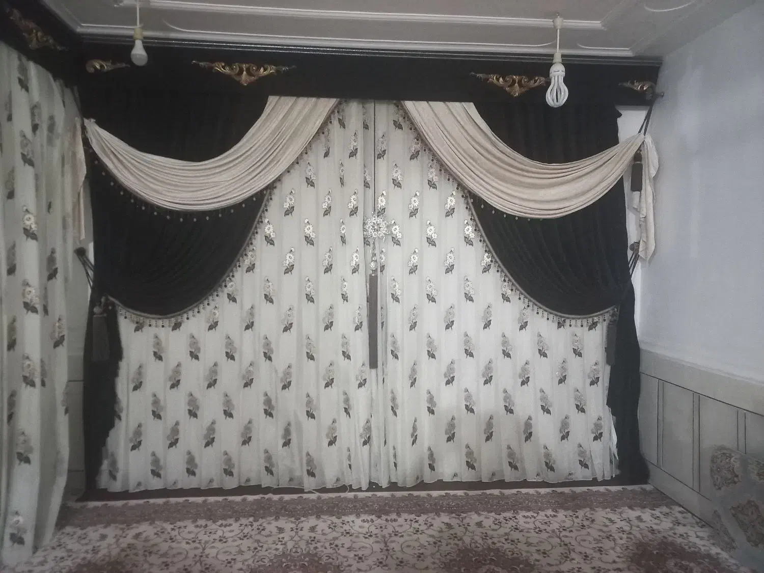 پرده شیک فروش فوری|پرده، رانر، رومیزی|ایذه, |دیوار