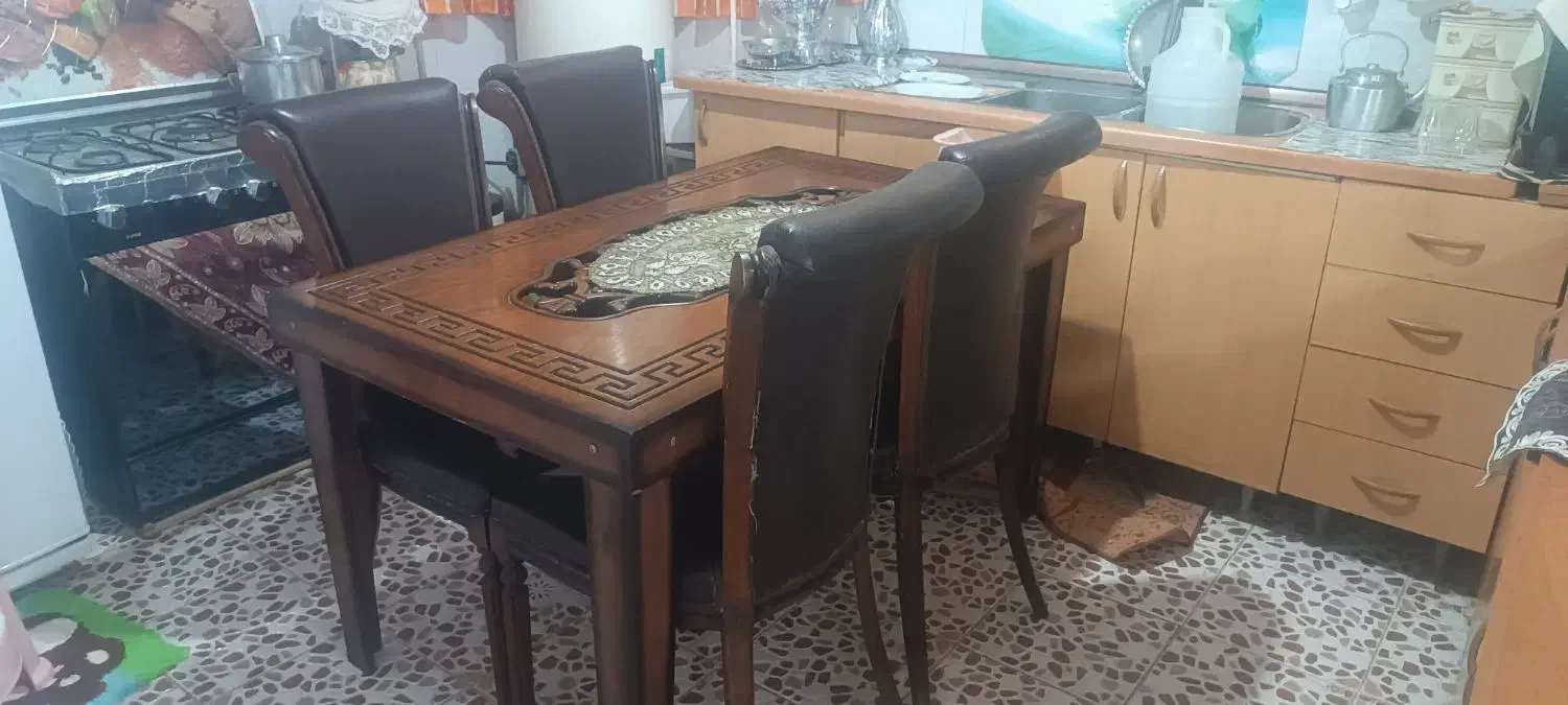 میز ناهار خوری سالم|میز و صندلی غذاخوری|تربت جام, کلالی|دیوار