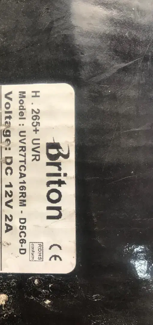 دستگاه دی وی ار briton مدلuvr7tca16rmd5c6|دوربین مداربسته|قم, باجک دو|دیوار