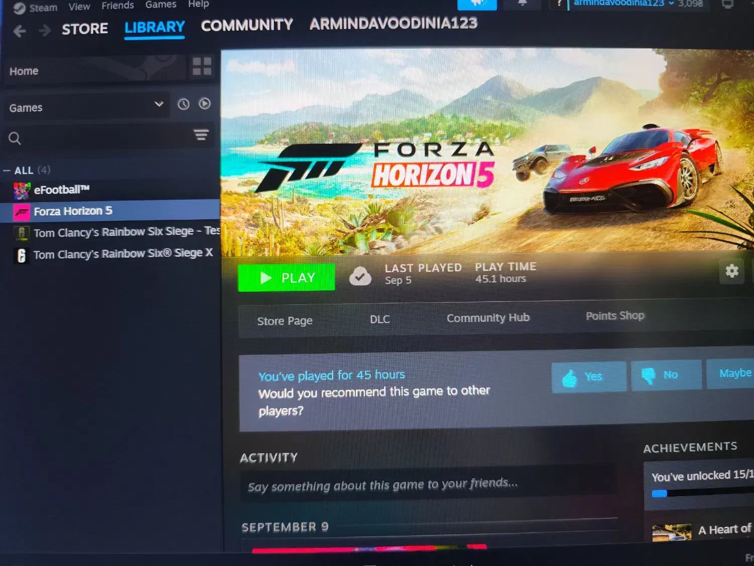 اکانت forza horizo 5. زیر قیمت همه‌جا .ضمانت مادام|کنسول، بازی ویدئویی و آنلاین|تهران, تهرانپارس شرقی|دیوار