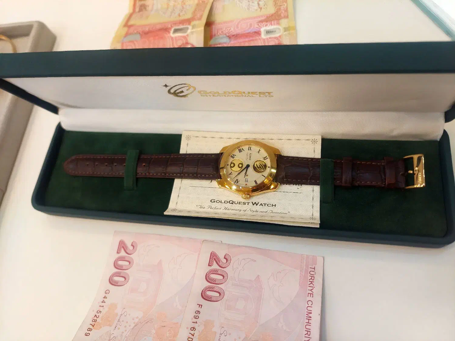 ساعت گلدکوئست 24 عیار|ساعت|اهواز, گلستان|دیوار