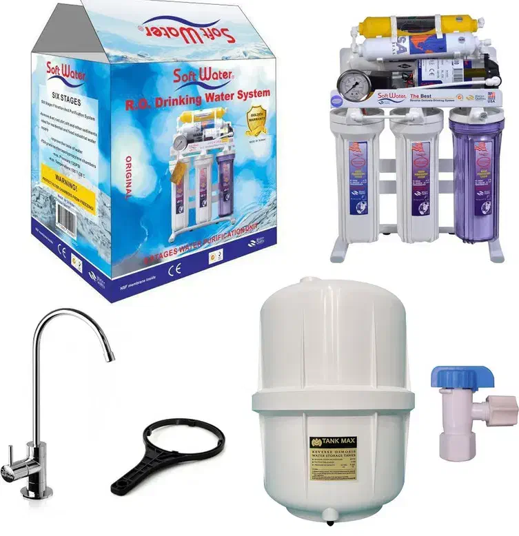 تصفیه اب SOFT WATER|آبسردکن و تصفیه آب|میبد, |دیوار