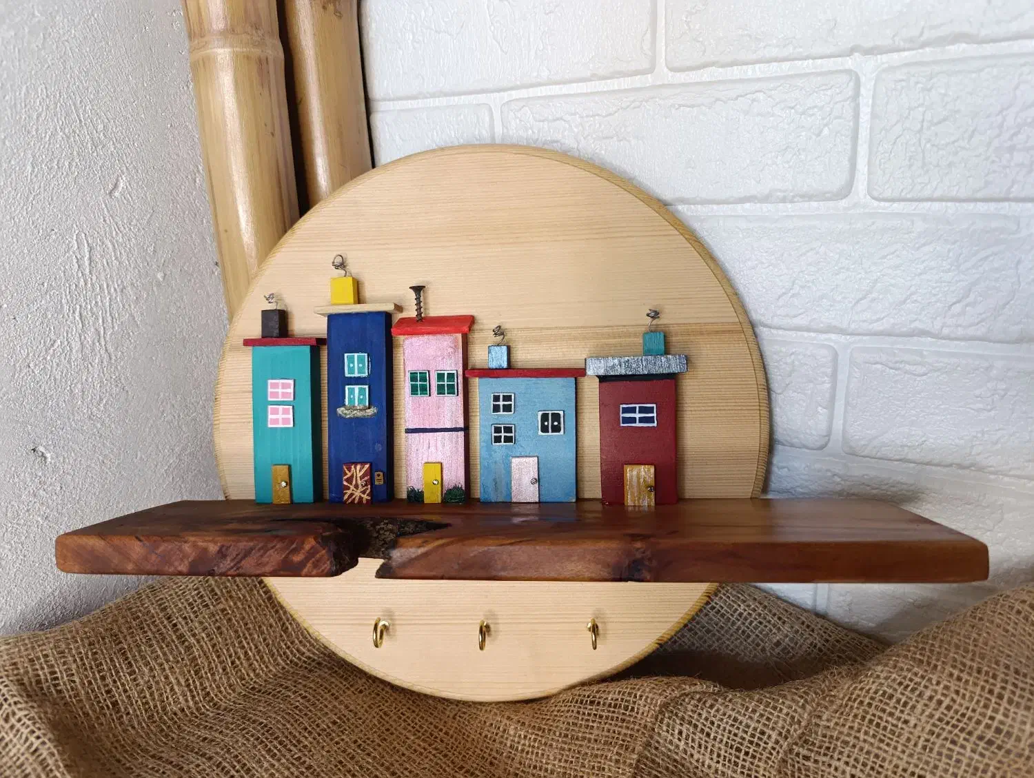 جاکلیدی مدل خانه های رنگی|صنایع دستی و سایر لوازم تزئینی|بندر انزلی, استادیوم|دیوار