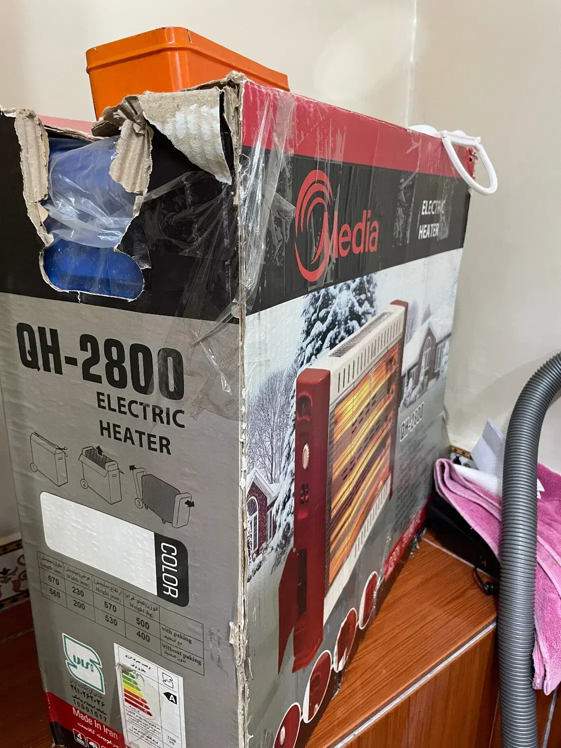 بخاری برقی|بخاری، هیتر، شومینه|پارسآباد, |دیوار