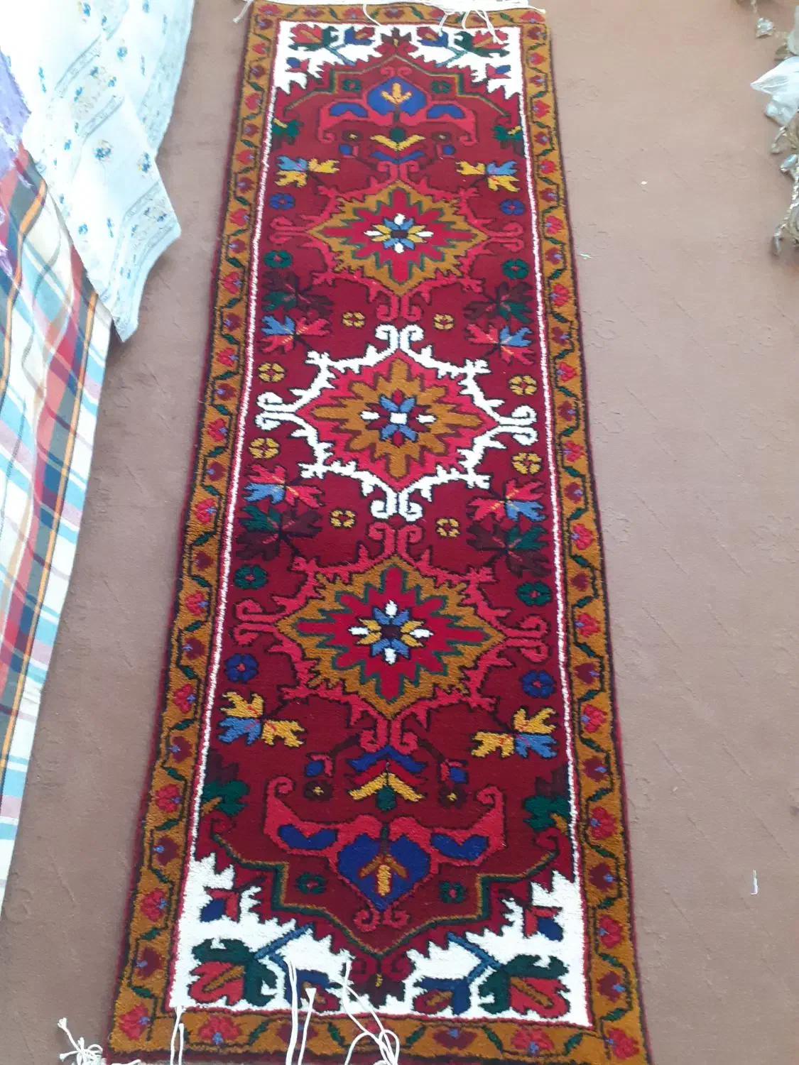 دو عدد فرش ۲متری تازه از دار افتاده|فرش|اهر, |دیوار