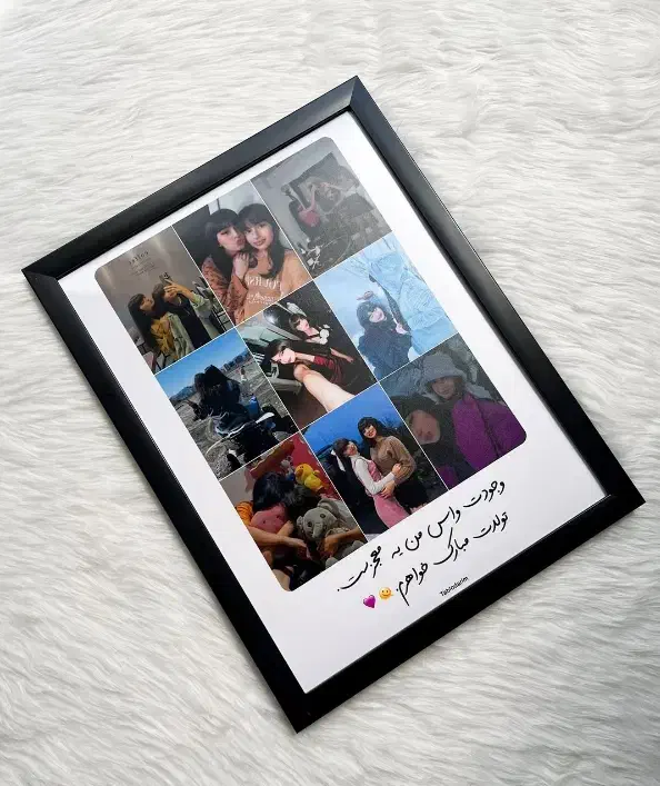 تابلو موزیکال قاب عکس بارکد دار (هدیه ایی خاص)|تابلو، نقاشی، عکس|تهران, مجیدیه|دیوار