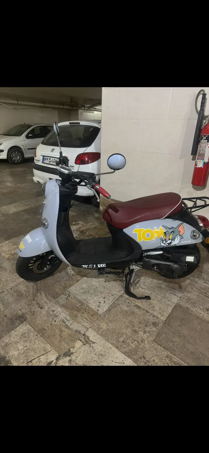 موتور ms50 پاکشتی صفر بی نقطه|موتورسیکلت|تهران, شهر زیبا|دیوار
