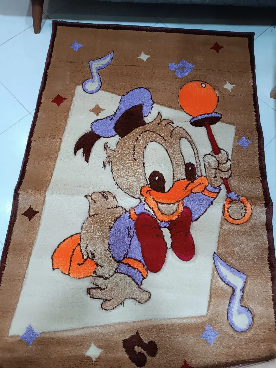 فرش کودک طرح اردک نقش برجسته مناسب کادو|فرش|مشهد, چهارچشمه|دیوار