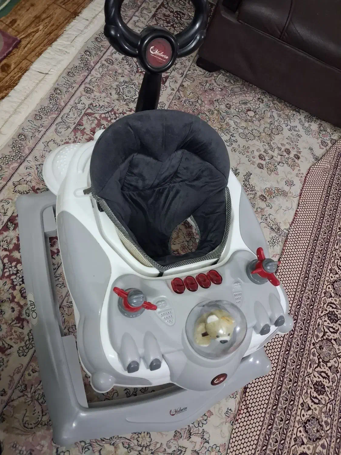 روروئک دسته دار موزیکال|کالسکه و لوازم جانبی|محمودآباد, |دیوار