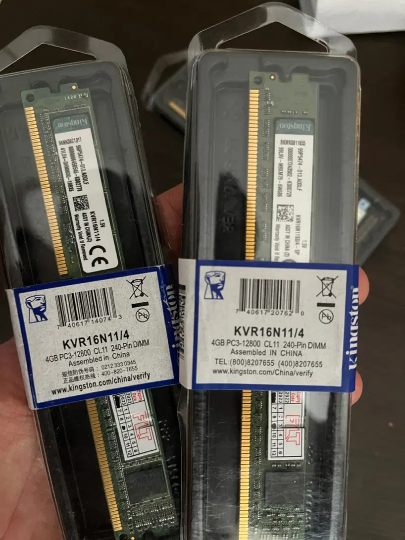 رم Kingston DDR3 4GB|قطعات و لوازم جانبی رایانه|تهران, ارم|دیوار