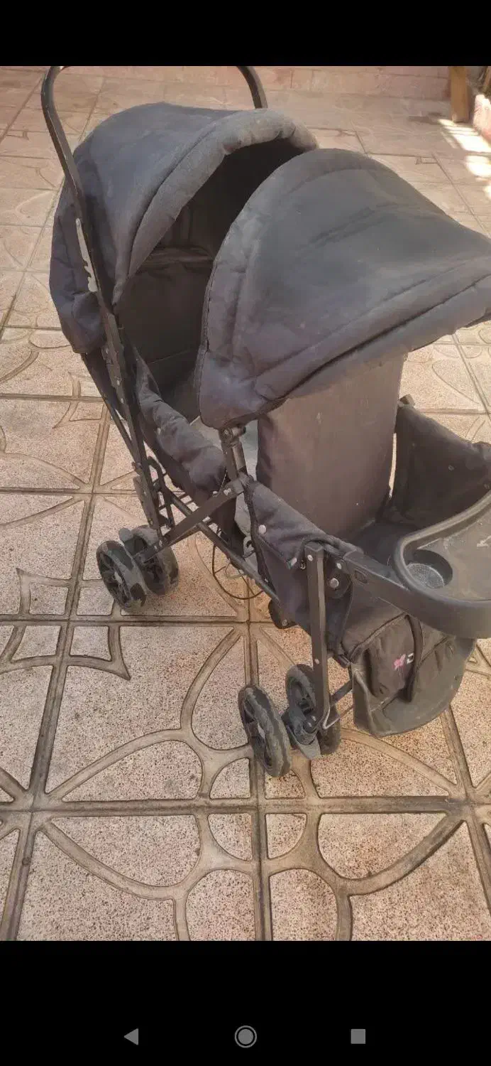 کالسکه دو قلو سالم|کالسکه و لوازم جانبی|مشهد, قائم|دیوار