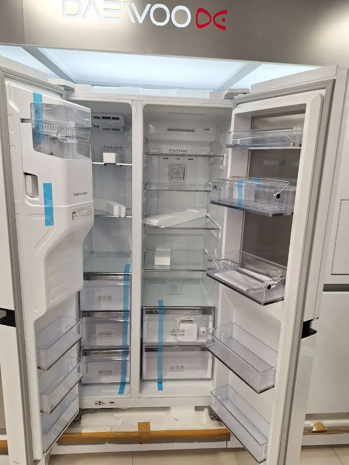 یخچال فریزر ساید دوو مدل SXI30-20W|یخچال و فریزر|اسلام‌شهر, شهرک واوان|دیوار