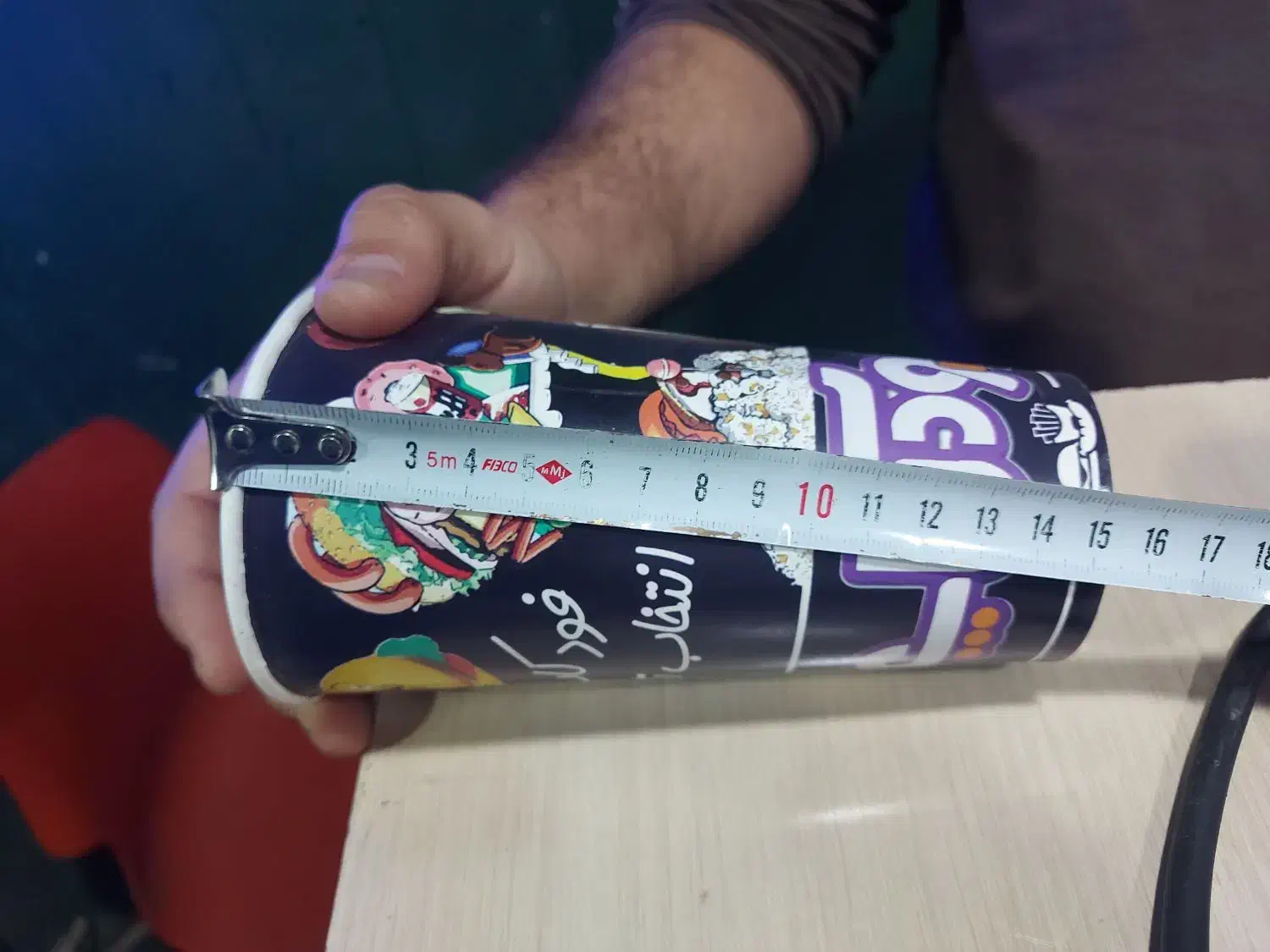 لیوان سیب‌زمینی|ظروف نگهدارنده، پلاستیکی، یک‌بارمصرف|زابل, |دیوار