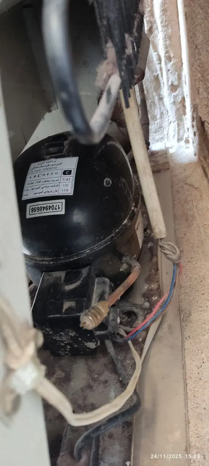 فروش یک عدد یخچال هوور|یخچال و فریزر|یزد, |دیوار