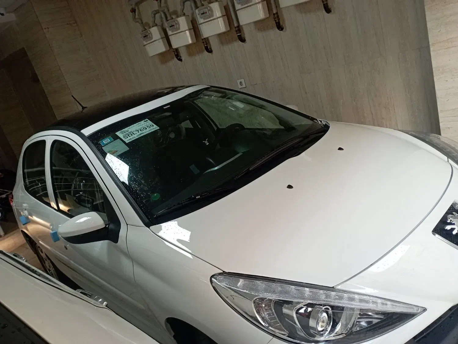 207 اتومات پانا صفر سفید موتور جدید و مجهز SBR|خودرو سواری و وانت|قدس, شهر‌قدس|دیوار