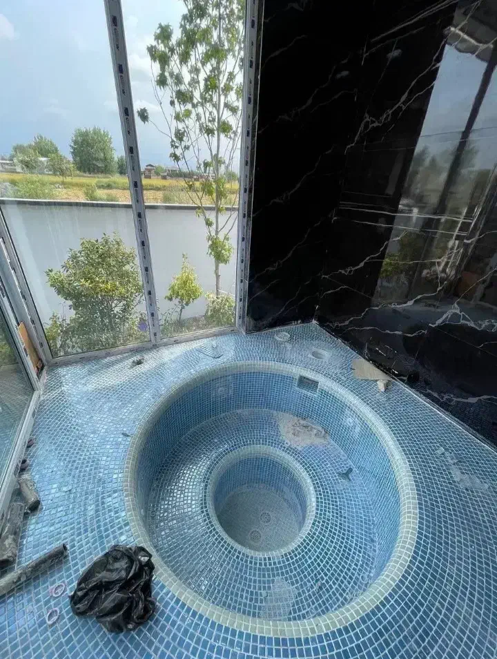 فلت شیک نما شیشه ای/ جکوزی داخلی/تهاتر دارد|فروش خانه و ویلا|آمل, |دیوار