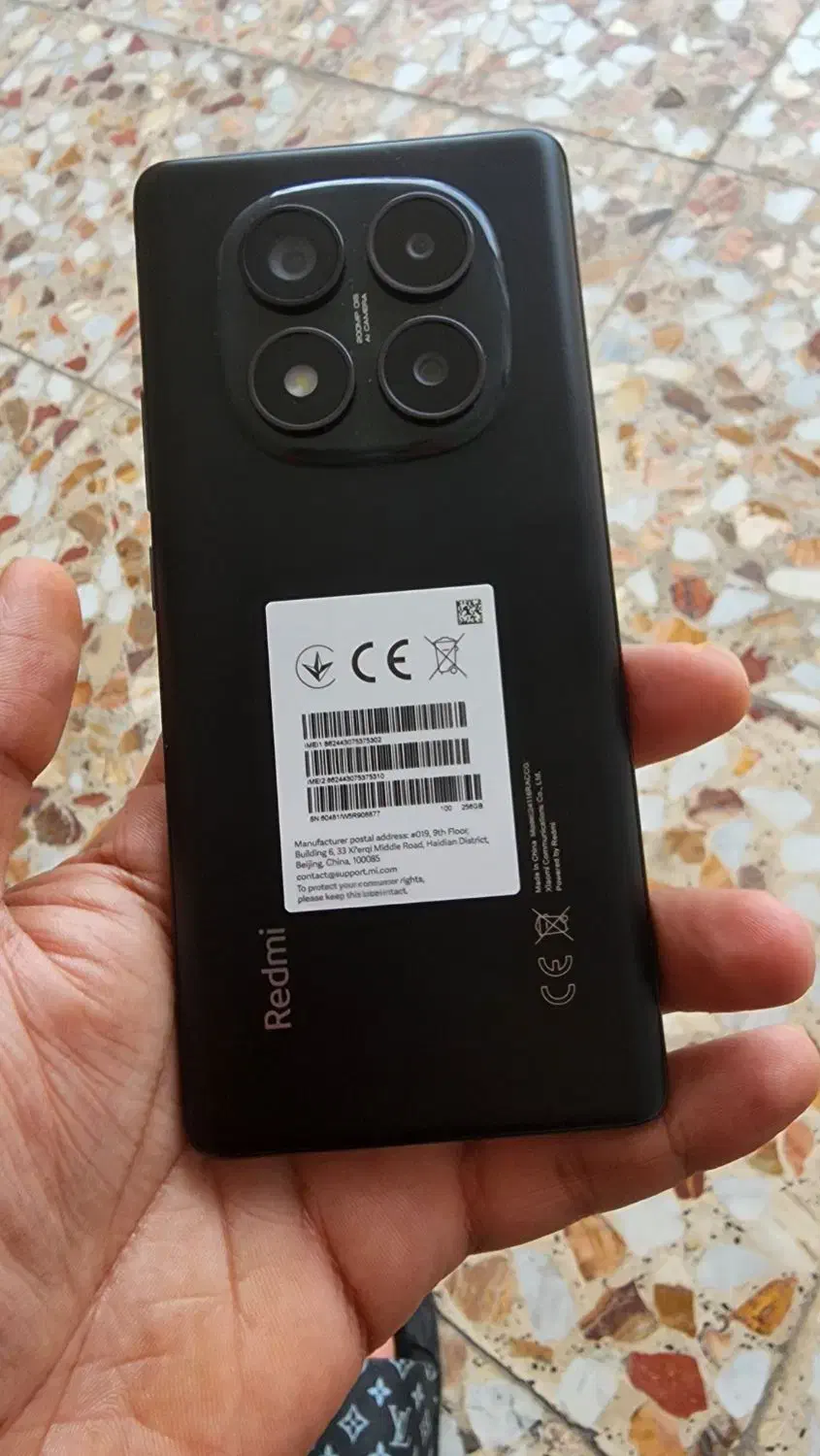 Note 14 pro مشابه نو بدون کارکرد|موبایل|سلمانشهر, |دیوار