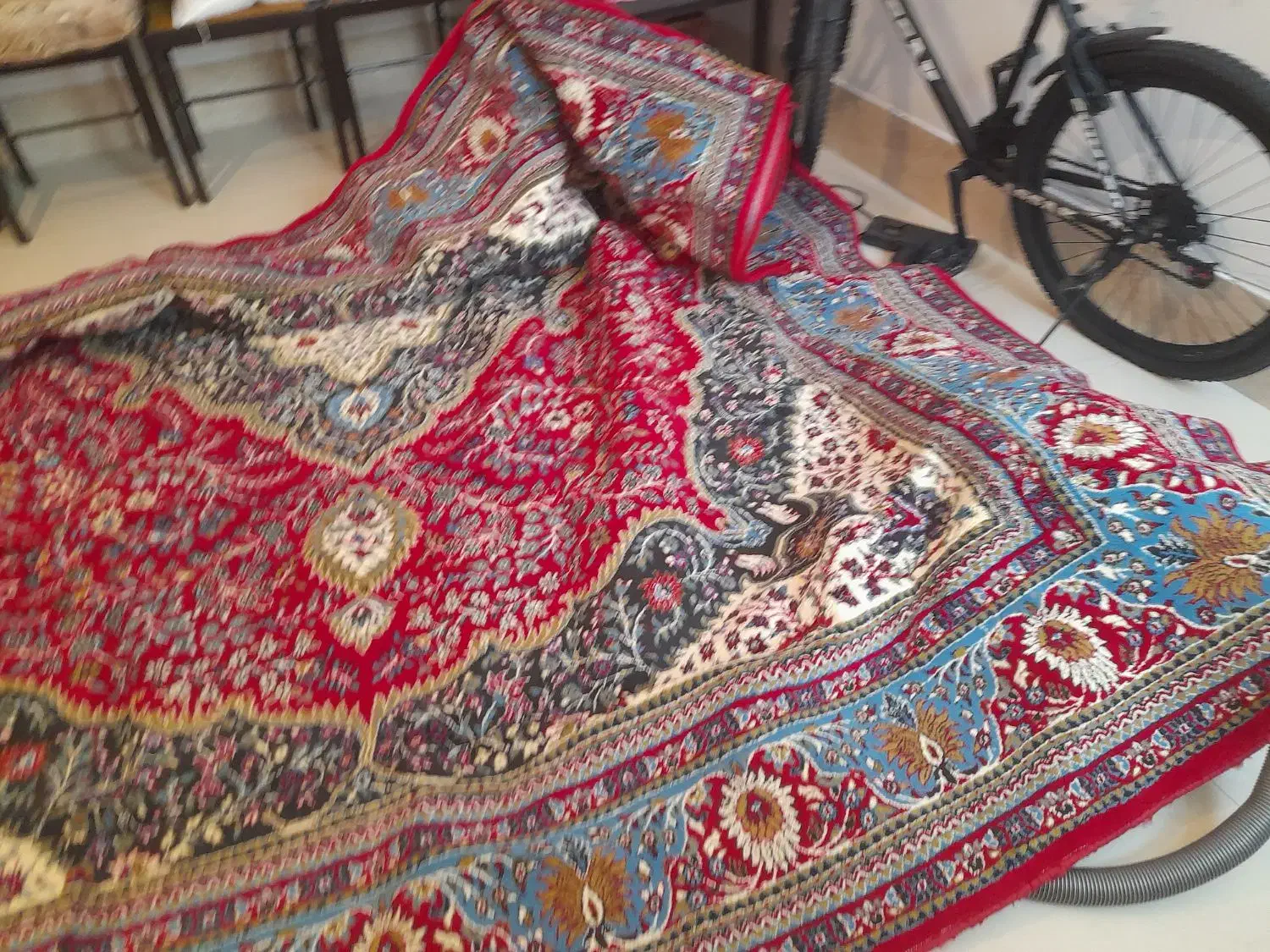 فرش ماشینی ۱۲ متر|فرش|میانه, |دیوار