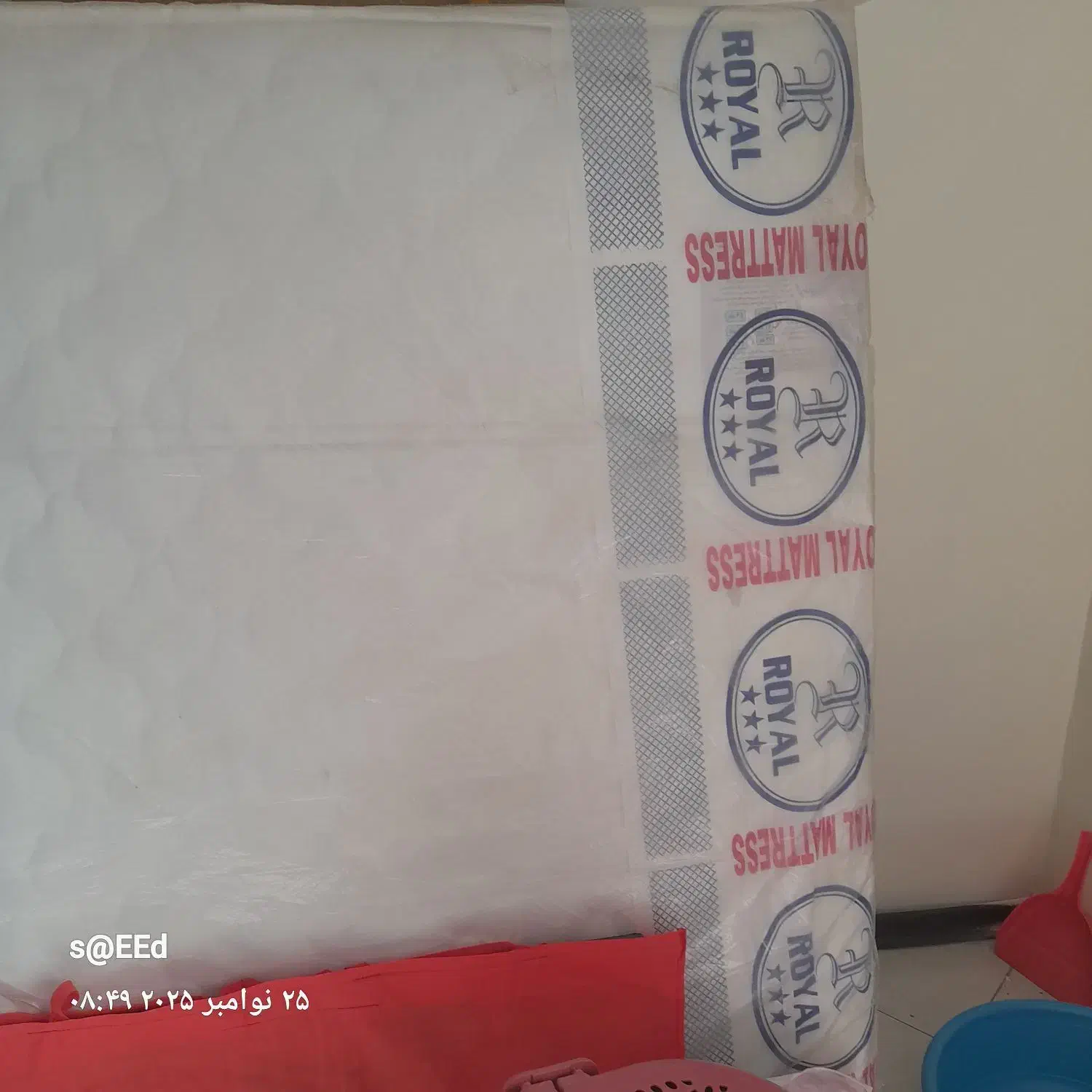 تختخواب دو نفره نو رویال سه ستاره|تخت و سرویس خواب|آبیک, |دیوار