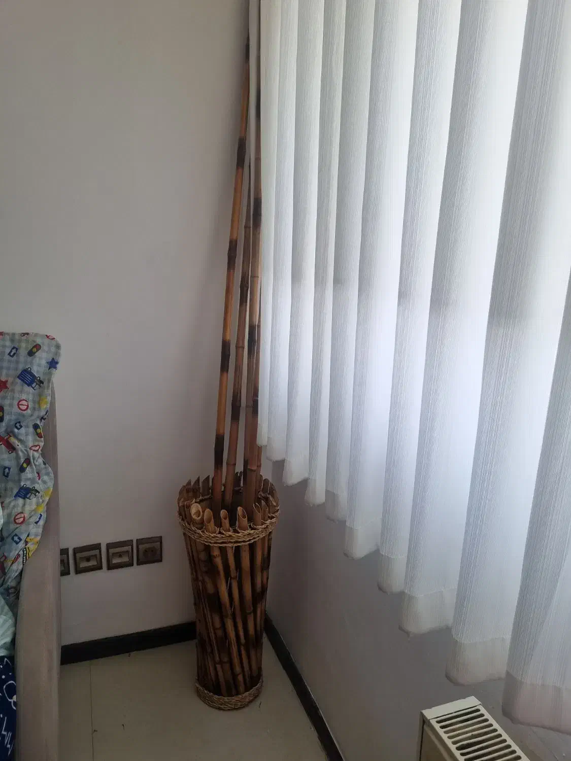 بامبو|گل مصنوعی|اصفهان, بهارستان|دیوار