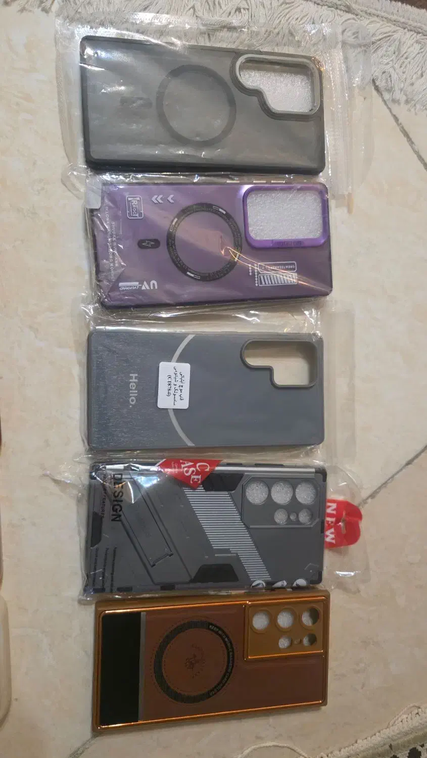 بک کاور سامسونگ s24 ultra و s25 ultra و A55|لوازم جانبی موبایل و تبلت|شیراز, شهرک بزین|دیوار