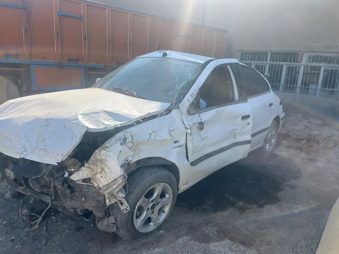 سمند ای اف سون تصادفی|خودرو سواری و وانت|کرمانشاه, |دیوار