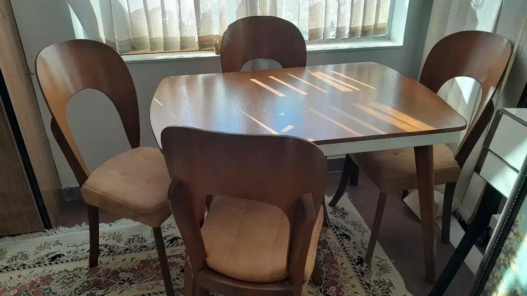 میز ناهار خوری|میز و صندلی غذاخوری|شهرکرد, |دیوار