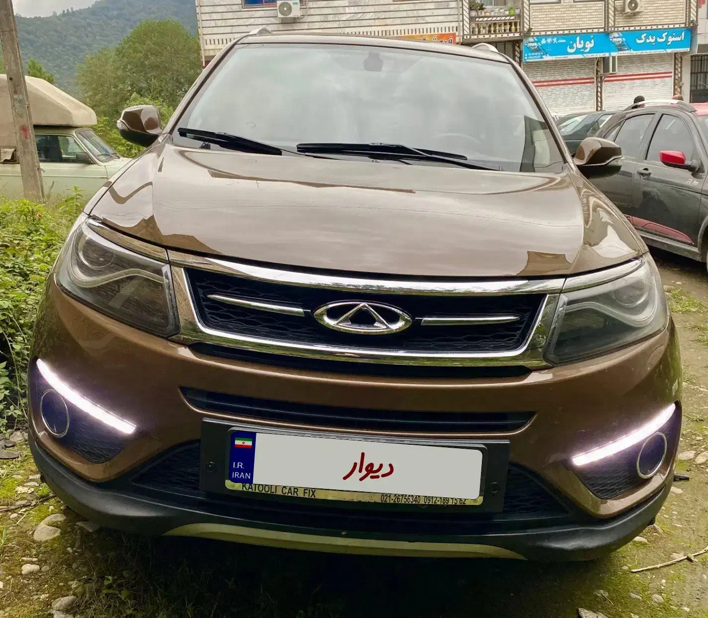 تیگو ۵ مدل ۹۷ مانیتور بزرگ اکسلنت فول|خودرو سواری و وانت|رشت, حافظ آباد|دیوار