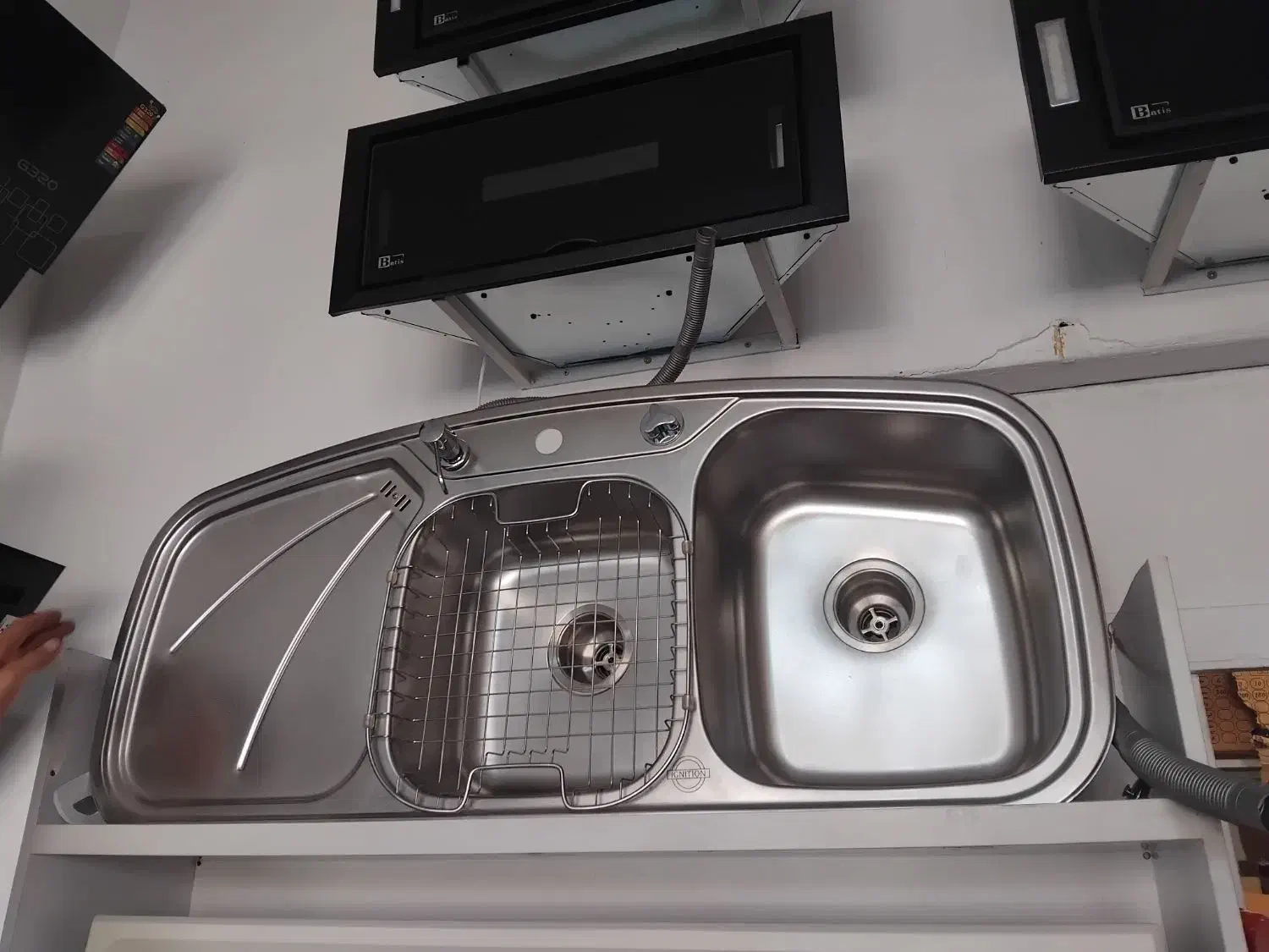 سینک باکسی و گرانیتی و استیل|مصالح و تجهیزات ساختمان|نقده, |دیوار